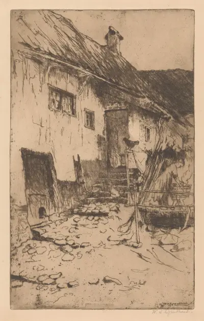 Boerderij av Willem Adrianus Grondhout