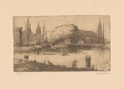 Delft. av Willem Adrianus Grondhout
