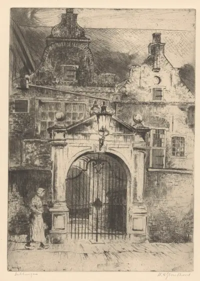 Enkhuizen – nr 1 av Willem Adrianus Grondhout