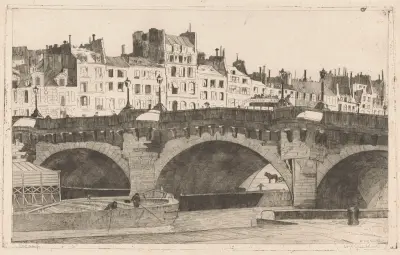 Pont Neuf av Willem Adrianus Grondhout