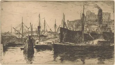 Rotterdam. av Willem Adrianus Grondhout