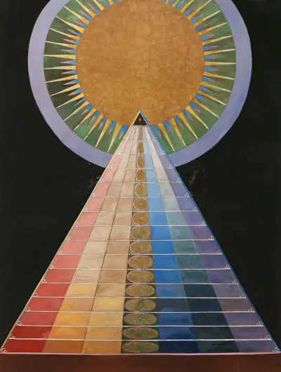 Altartavla nr 1, Grupp X av Hilma af Klint