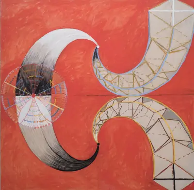 Svanen, nr 9 av Hilma af Klint