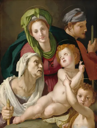 The Holy Family av Agnolo Bronzino