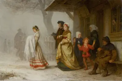 Křest, Albert Anker