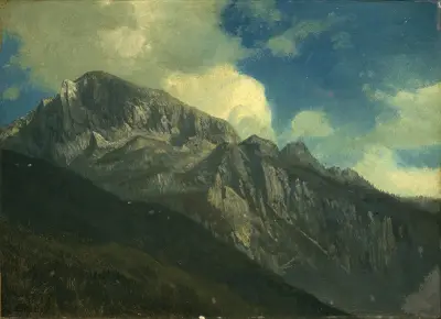 Mountains av Albert Bierstadt