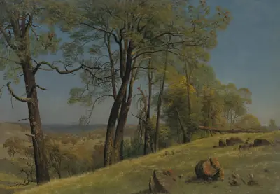 Rockland county, california av Albert Bierstadt