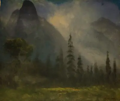 Yosemite Valley av Albert Bierstadt