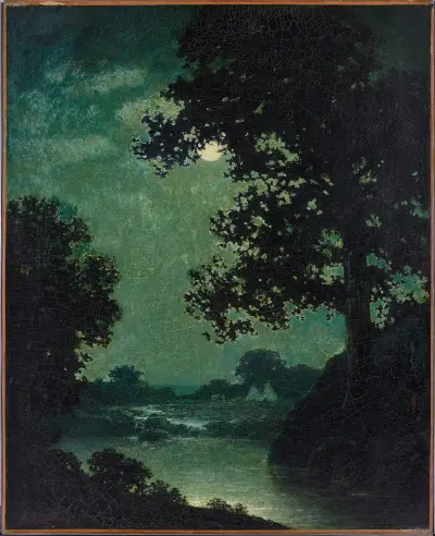 Mondlicht, 1888 von Ralph Albert Blakelock