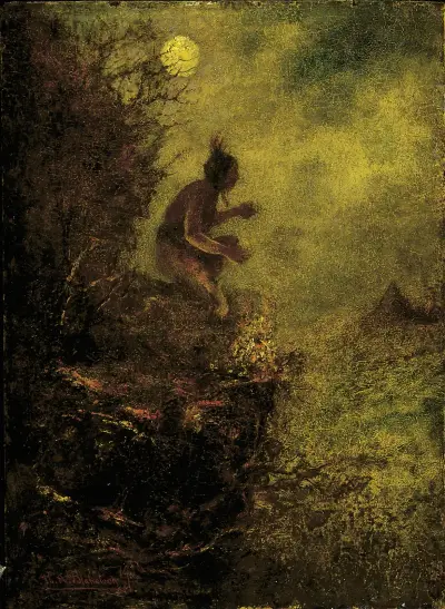 Signalbålet, Ralph Albert Blakelock