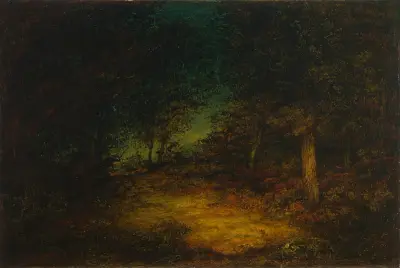 Wood Interior av Ralph Albert Blakelock
