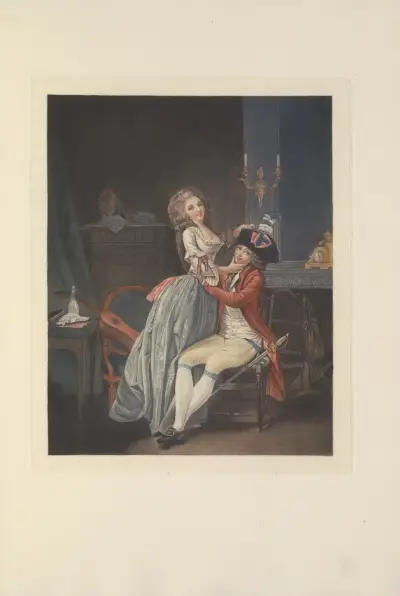 Nationalkokarden (A. C. S. Legrand efter L. L. Boilly) av Albert Christophle