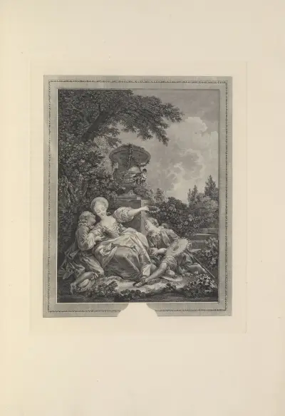La Coquette Fixée (J. Couché and J. Dambrun) av Albert Christophle