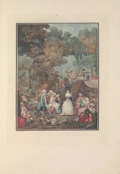 La Nôce au Château (P. J. L. Debucourt) av Albert Christophle