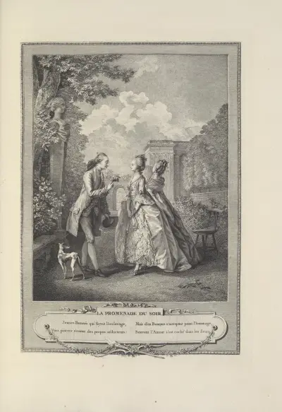 La Promenade du Soir av Albert Christophle