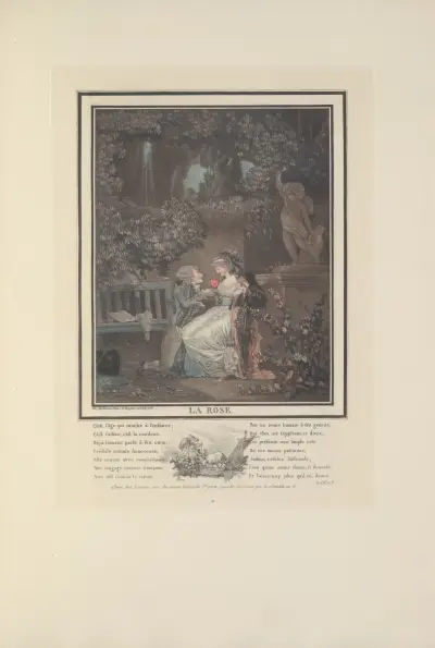 La Rose (P. J. L. Debucourt) av Albert Christophle