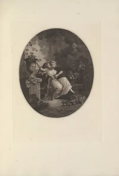Le Panier Renversé (C. A. L. Buisson after C. M. A. Challe) av Albert Christophle