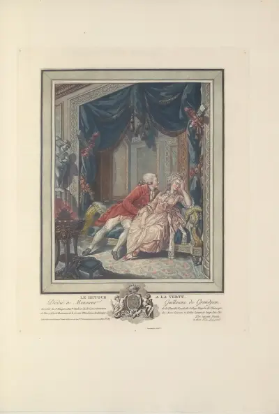 Le Retour a la Vertu (J. de Longueil) av Albert Christophle