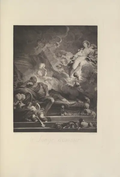 Le Songe d’Amour (N. F. Regnault) av Albert Christophle