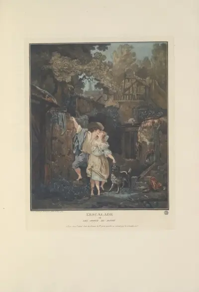 L’Escalade (P. J. L. Debucourt) av Albert Christophle
