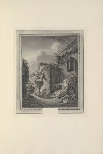 Lison Dormait (P. Trière after S. Freudenberger) av Albert Christophle