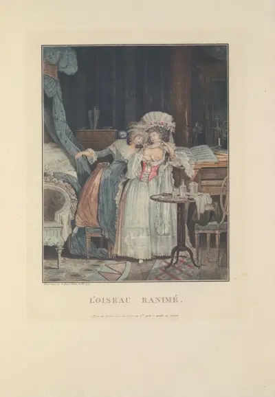 L’Oiseau Ranimé (P. J. L. Debucourt) av Albert Christophle
