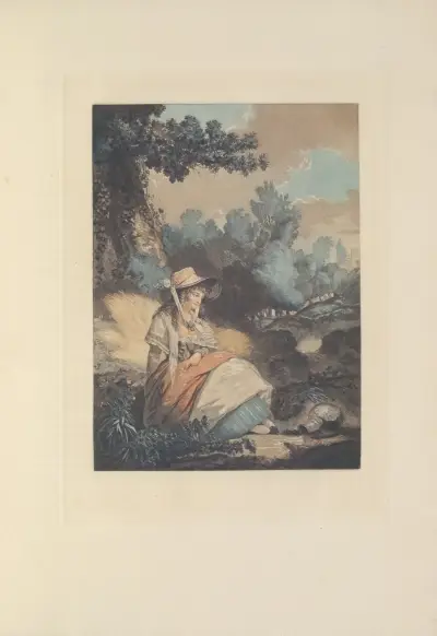 Pauvre Annette (P. J. L. Debucourt) av Albert Christophle