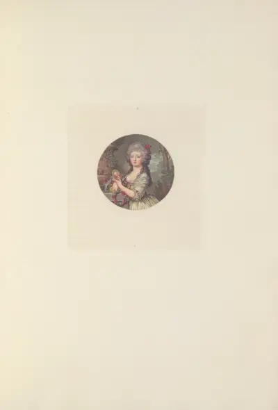 Portrait d’une Jeune Princesse (F. Janinet) av Albert Christophle