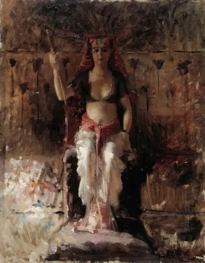 Egyptian Queen (1877_1878) av Albert Edelfelt