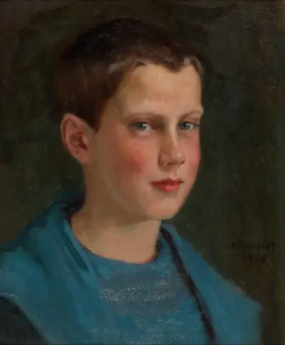 Erik Edelfelt jako dítě, Albert Edelfelt