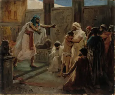 Josef a jeho bratr, Albert Edelfelt