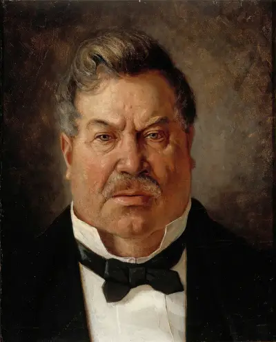 Portrét Augusta Strenga, Albert Edelfelt