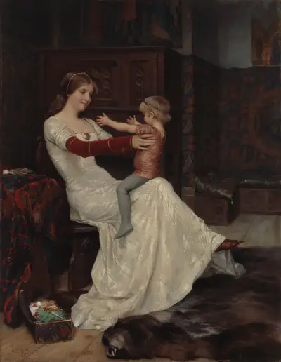 Blanka av Namur, Albert Edelfelt