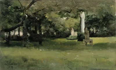 Zahrada muzea Cluny v Paříži, Albert Edelfelt