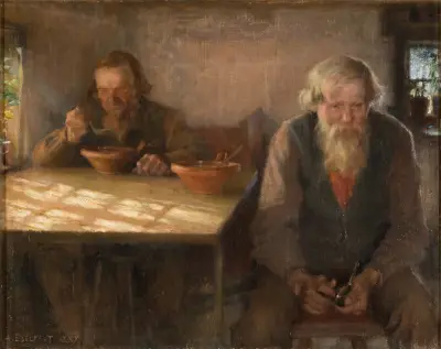 Den dag av vila, Albert Edelfelt