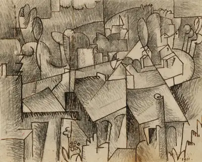 Paysage av Albert Gleizes