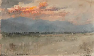 The Blue Mountains, Constant Spring, Jamaica av Albert Goodwin