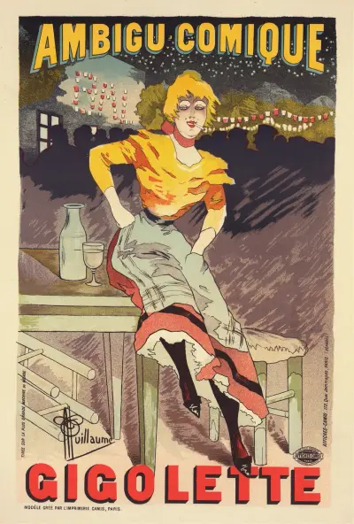 Gigolette av Albert Guillaume