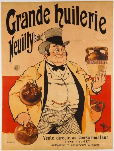 Grande Huilerie Neuilly (Seine) av Albert Guillaume