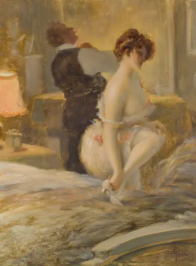 L’intimité av Albert Guillaume