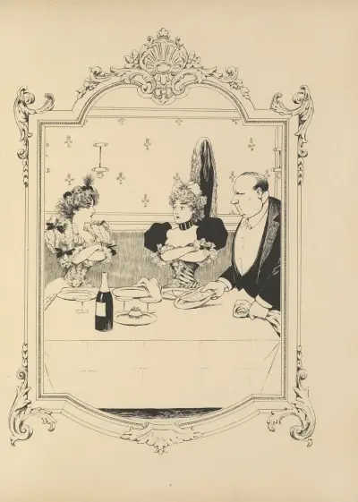 Minnen från en spegel pl. 15 av Albert Guillaume