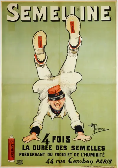 Semeline 4 Fois La Duree Des Semelles Preservant Du Froid Et De L’humidite 44 Rue Cambon Paris av Albert Guillaume