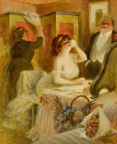 The dressing room av Albert Guillaume