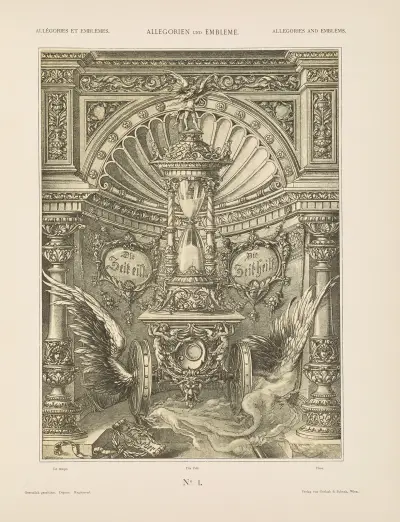 Allegorien und Embleme Vol. I Pl.001 av Albert Ilg