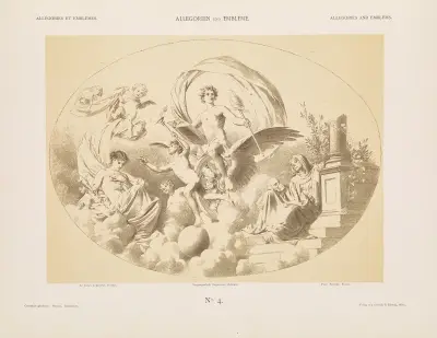 Allegorien und Embleme Vol. I Pl.004 av Albert Ilg