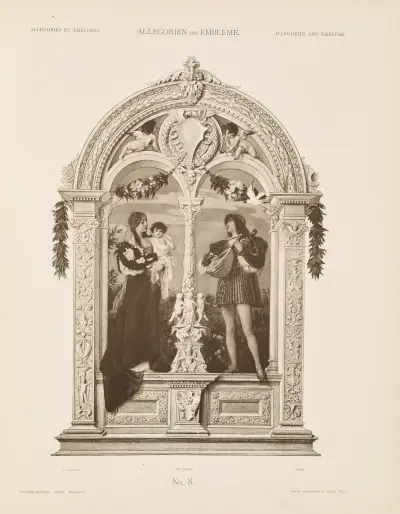 Allegorien und Embleme Vol. I Pl.008 av Albert Ilg