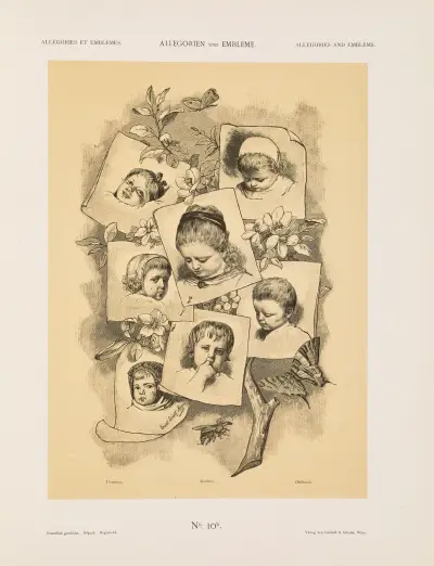 Allegorien und Embleme Vol. I Pl.012 av Albert Ilg