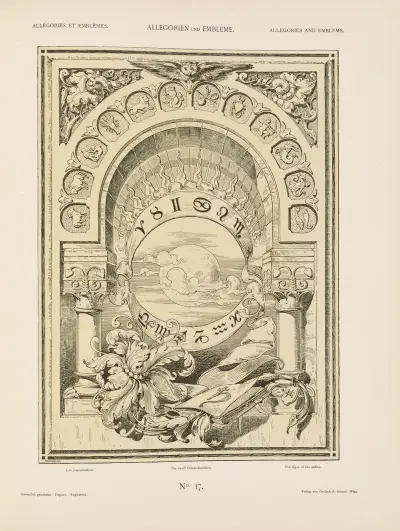 Allegorien und Embleme Vol. I Pl.019 av Albert Ilg