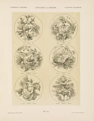 Allegorien und Embleme Vol. I Pl.021 av Albert Ilg
