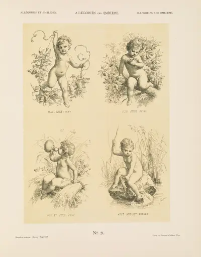 Allegorien und Embleme Vol. I Pl.023 av Albert Ilg